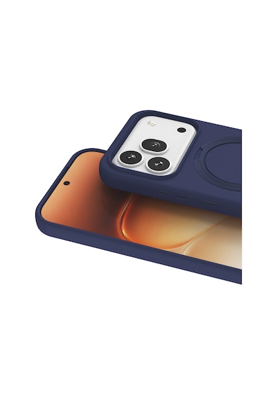 Uryport Huawei Honor 600 Pro Regal Magsafe Standlı Kapak - Lacivert