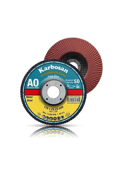 Karbosan 982985 Flap Disk Zımpara 115x80 Mm