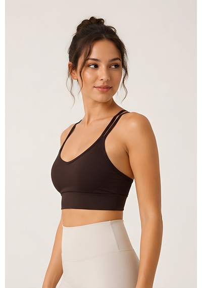 Lili Woman Kadın Çift Askılı Çapraz Sırt Detaylı Destekli Büstiyer E.9024k Kahverengi Lili Woman Kadın Çift Askılı Çapraz Sırt Detaylı Destekli Büstiyer E.9024k Kahverengi