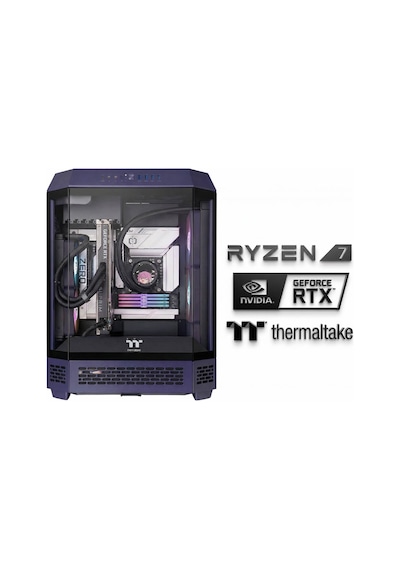 Thermaltake Astro X60 R7-7800X3D 32 GB 1 TB Nvme SSD 16 GB RTX5080 Dos Masaüstü Oyuncu Bilgisayar