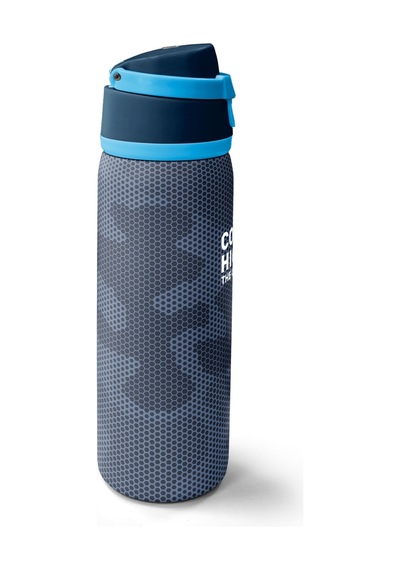 Coral High Lacivert Desenli Pipetli Ve Direkt İçim Çelik Termos 800 Ml 38580 Lacivert - Gri
