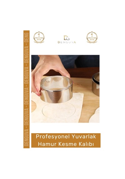 Hamurkalıbı Paslanmaz Çelik Profesyonel Mantı Kurabiye Donut Kesici Eşit Yuvarlak Hamur Kesme Kalıb Çok Renkli