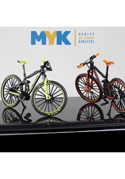 Metal Bisiklet Modeli 1:8 Ölçek Tüm Fonksiyonları Çalışır, Koleksiyonluk Dekoratif Tasarım
