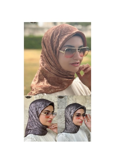 ALDAIYR 3 Adet Eşarp Miramar Çok Renkli 50819813