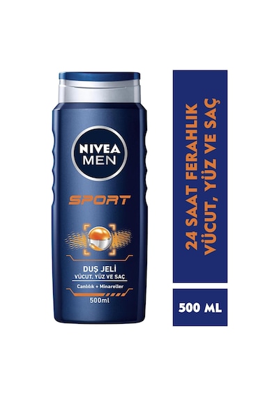Lexroo Men Erkek Sports Duş Jeli, 500 Ml, 3ü 1 Arada Kullanım, Vücut, Yüz Ve Saç, 24 Saat Ferahlık 285 ML