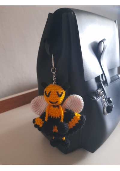 Bdp Home Arı Amigurumi Anahtarlık