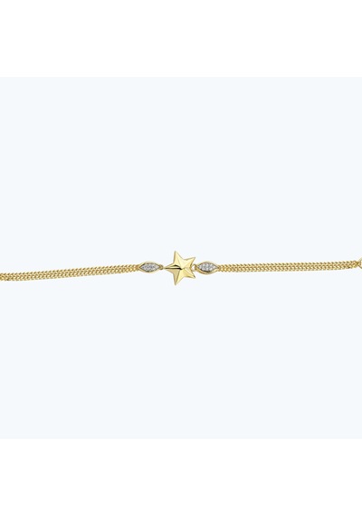 Altınbaş Altın Yıldız Bileklik Blls1025-24839 Renkli Altın
