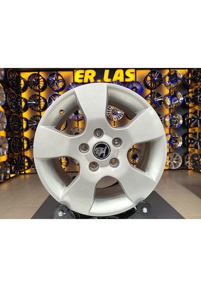 4 Adet Skoda  6.5 15 5 112 Et50 57.1 Sılver Jant Revize Edilmiş Takım