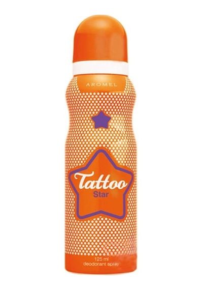 Aromel Tattoo Star Sprey Deodorant 125 ML
