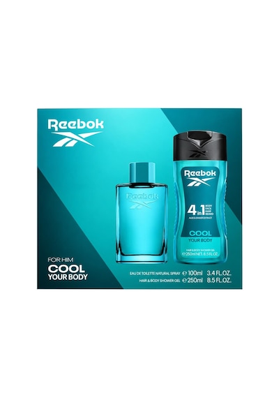 Reebok Cool Edt 100 Ml + Shower Gel 250 Ml Erkek Parfüm Seti Ferah