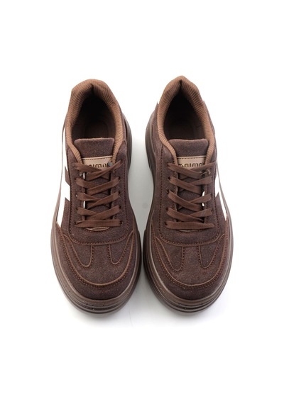 Bambi Kahve Bej Kadın Sneaker K01705018372