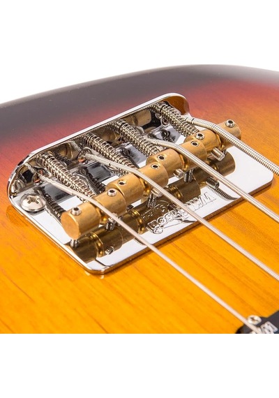 Vintage Vj74 Reissued 4 Telli Bas Gitar - Sunset Sunburst