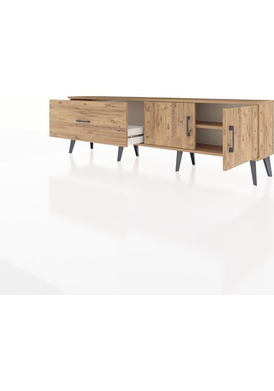 Arges Tv Ünitesi Tek Raflı Tek Çekmeceli 2 Kapaklı 176x30x51 Çam-çam/çam Atlas Çam/atlas Çam Arges Tv Ünitesi Tek Raflı Tek Çekmeceli 2 Kapaklı 176x30x51 Çam-çam/çam Atlas Çam/atlas Çam