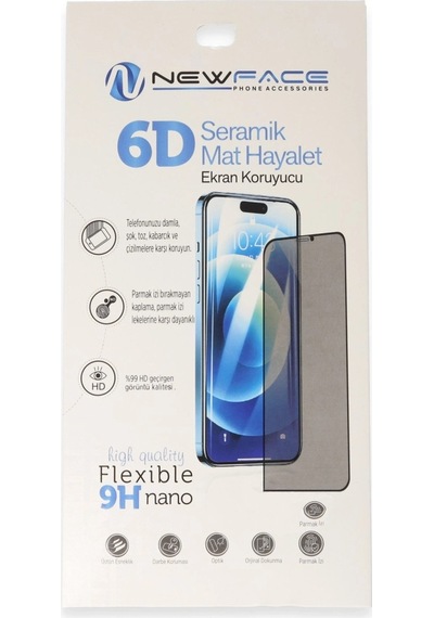 Vivo Y36 6d Antistatik Mat Seramik Hayalet Nano Ekran Koruyucu 09806611