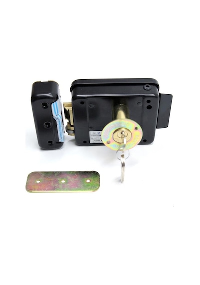 Otomatsan 70mm Siyah Elektrikli Kapı Otomatı