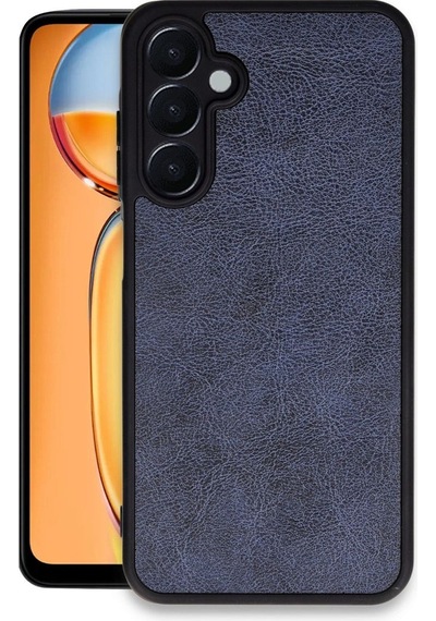 Samsung Galaxy M15 Kılıf Aras Deri Kapak - Lacivert
