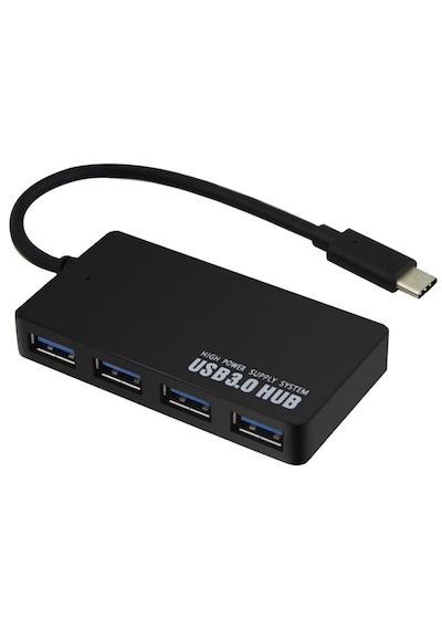 Alfais 4856 Type C Usb 3.1 4 Port Usb 3.0 2.0 Hub Çoğaltıcı Çoklayıcı Dönüştürücü Switch