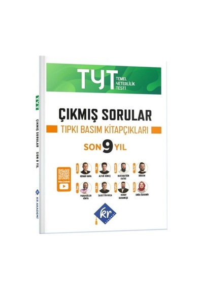 Tyt Çıkmış Sorular Son 9 Yıl Tıpkı Basım Fasikülleri Kr Akademi