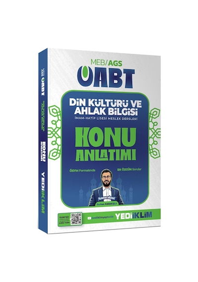 Yediiklim Yayınları 2027 Meb Ags Öabt Din Kültürü Ve Ahlak Bilgisi Konu Anlatım-170232