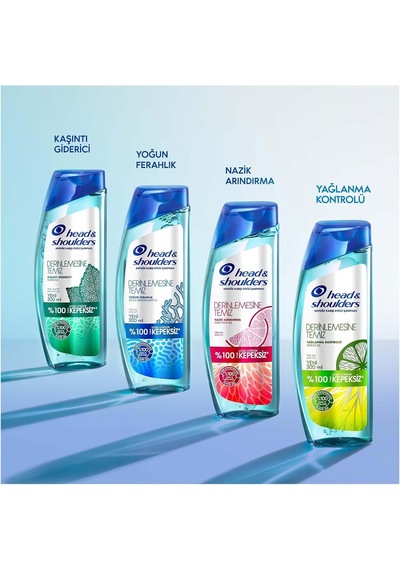 Derinlemesine Temizlik Şampuan Kaşıntı Giderici Nane 300 Ml