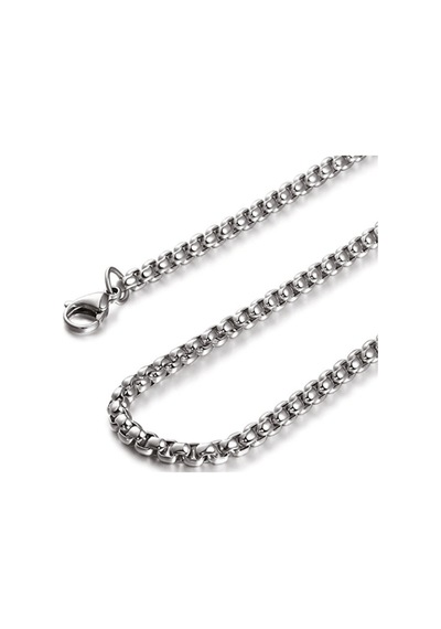 Chavin Gri 70 Cm. 5 Mm. Erkek Çelik Zincir Dr22 (478252811) Beyaz