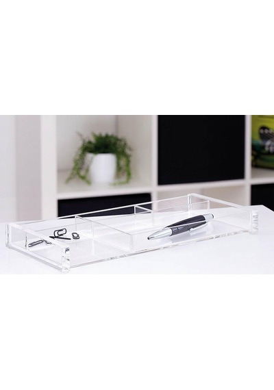 Wedo Cristallic Exclusive Akrilik Kalem Tepsisi 601616 Şeffaf