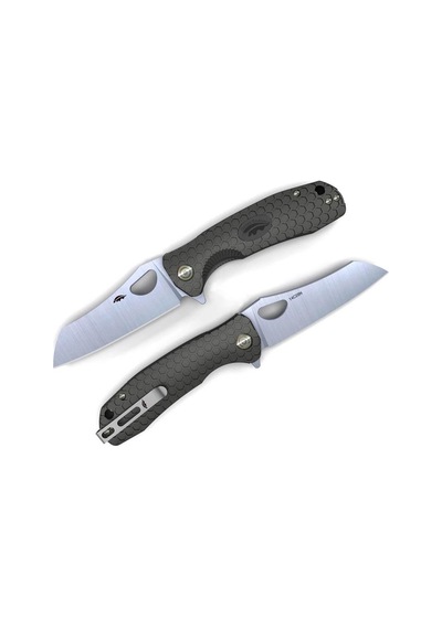 Honey Badger Wharncliffe 14c28n Medium Black Kamp Çakı Siyah