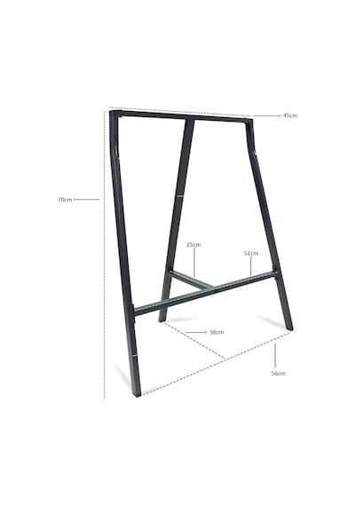 Kütük Masa Ayağı Metal Masa Ayağı İnce Tasarım