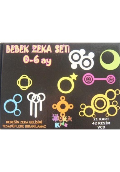 Yuka Toys 0-6 Ay ve Üzeri Arası Çocuklar için Bebek Zeka  Seti