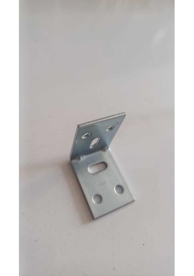 Mobilya Dolap Köşe Bağlantısı L Demir Gönye Sabitleme 35 x 35 Mm 10 Adet