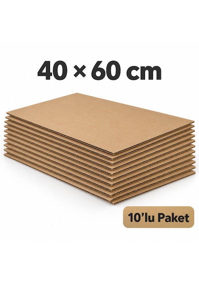 Ara Karton Seperatör 40 60 Cm 10 Adet