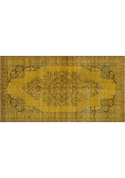 Eşsiz Anadolu Vintage Eskitme El Dokuma Halı 1,6 X 2,92 Cm 9122