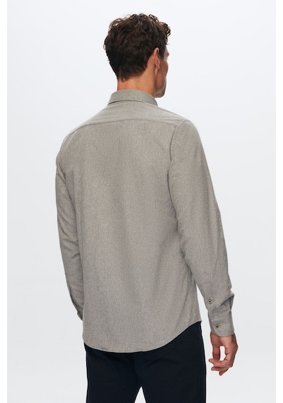 D'S Damat Ds Damat Regular Fit Gri Düz Kışlık Gömlek 7HC02ORT13265 Gri D'S Damat Ds Damat Regular Fit Gri Düz Kışlık Gömlek 7HC02ORT13265 Gri