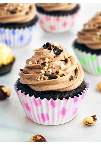 200'lü Kek Kalıbı Muffin Kağıdı Kurabiye Kalıbı Kek Kapsülü Desenli
