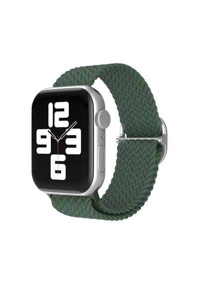 Znv Zenvia Mey İthalat Watch 38mm Star Kordon - Koyu Yeşil Znv2025 Cmn