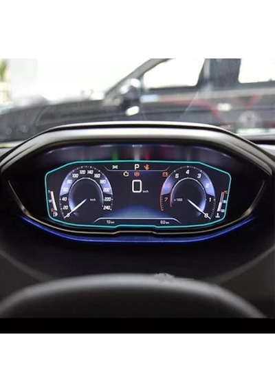 Peugeot 3008-5008 Gt Line 2016-2023 12,3 İnç Dijital Gösterge Uyumlu 9h Nano Ekran Koruyucu