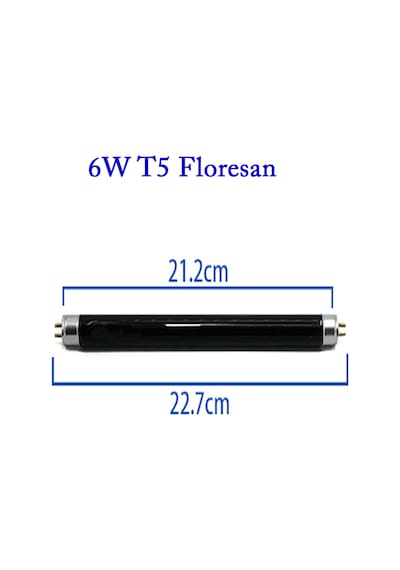Şahnet 6W T5 BLB Floresan Ampul Mor Işık - Para Makinesi Lambası