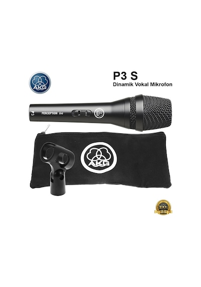 Akg P3 S Dinamik Vokal Mikrofon