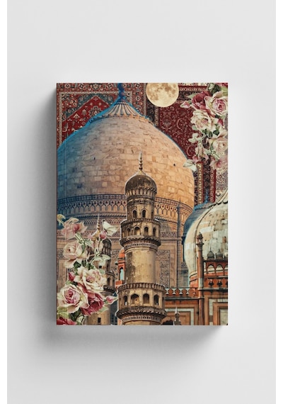 Kolaj Serisi 39 Gönül Kubbesi Bullet Journal A5 Noktalı Defter Çok Renkli