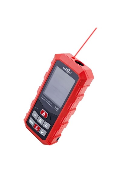 Dawrek H01 Lazer Mesafe Ölçer 80 Metre Dijital Hassas Ölçüm Cihazı Çok Fonksiyonlu Kırmızı