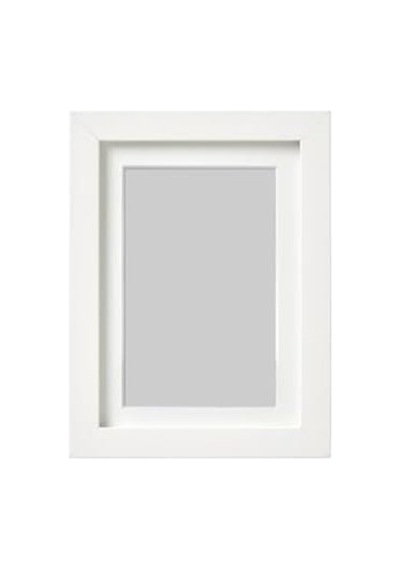 Rödalm 13x18 Cm Beyaz Ahşap Çerçeve, Derin Kalın Kenarlı Fotoğraf Resim Çerçevesi