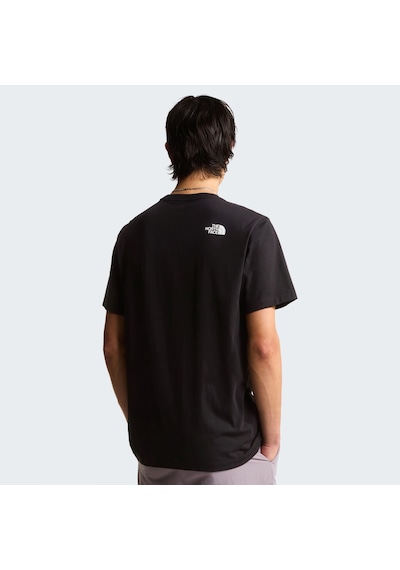 The North Face M Evolutıon Half Dome Regular Short Slee Erkek Tişört Nf0a8b6jky41 Siyah