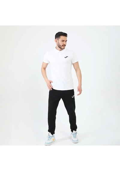 Joma Erkek Günlük T-shirt Polo Rush Beyaz 4231115 Beyaz