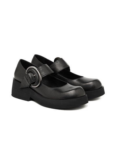 Nero Black Sneaker Günlük Kadın 25k12021 Vergelio Skin Nero Bej