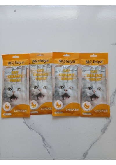 Krem Kedi Ödül Maması Tavuk Aromalı 12 4'lü Paket Toplam 48 Ad.