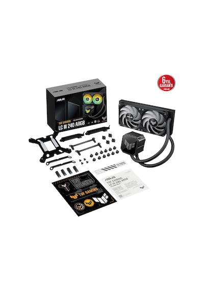 Asus Tuf Gaming Lc Iıı 240 Argb Sıvı Soğutucu