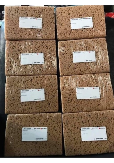 Technow Würth 17x12x6cm Made İn Germany Otomobil Oto Yıkama Parlatma Süngeri