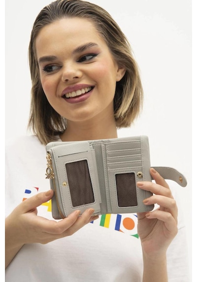 United Colors Of Benetton Bnt-1239 Kadın Cüzdan A.gri