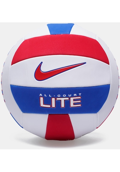 All Court Lıte Volleyball Deflated Whıte/unıversıty Red Voleybol Topu 5 Numara Beyaz - Kırmızı