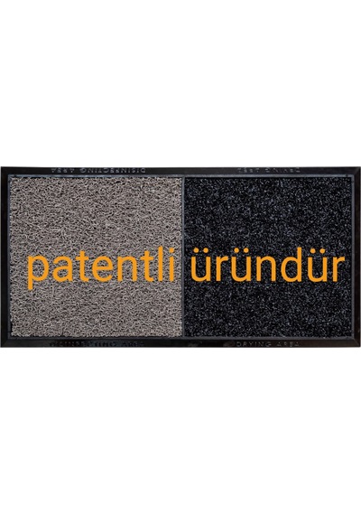 Çift Havuzlu Hijyen Paspası - Kapı Paspası - Hijyen Paspas Çok Renkli